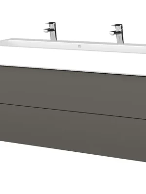 Značkový Koupelnová skříňka VARIANTE SZZ2 120 pro umyvadlo Duravit Vero - N06 Lava / N06 Lava