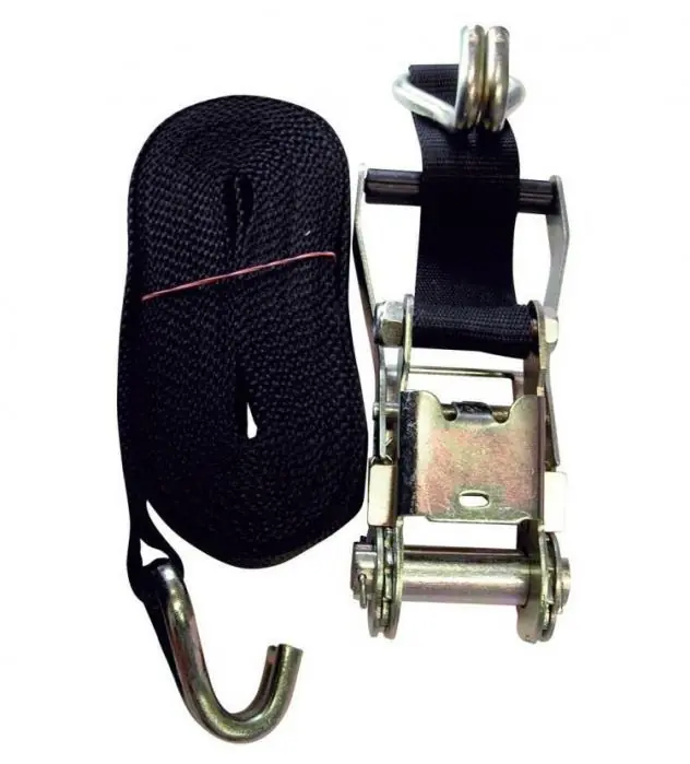 Nejprodávanější EuroNářadí 151034 Pás upínací ráčnový s háky, 8 m, 3000 kg