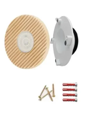 Luftuj Vyústka VZT pro rekuperaci se světlem LUFTOMET LUMEN dřevo kruh buk mydlenka Výhodná Nabídka