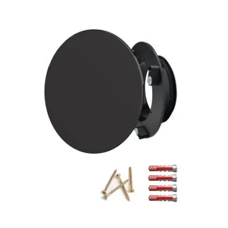 Speciální Cena Luftuj Vyústka VZT pro rekuperaci LUFTOMET Sky sklo kruh mat černá