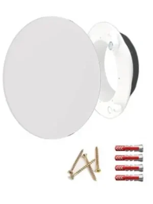 Nejlepší Volba Luftuj Vyústka VZT pro rekuperaci LUFTOMET Sky sklo kruh lesk bílá