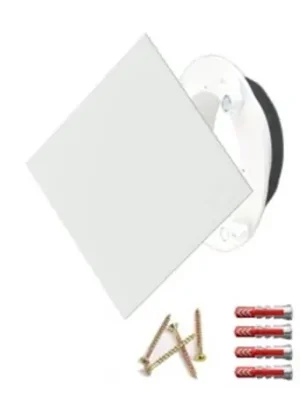 Luftuj Vyústka VZT pro rekuperaci LUFTOMET Sky sklo čtverec lesk bílá Nakupujte Hned