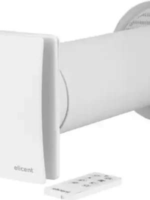 Oblíbený Elicent REC DUO Plus RC Decentrální rekuperační jednotka pro jednu místnost, max 30 m2