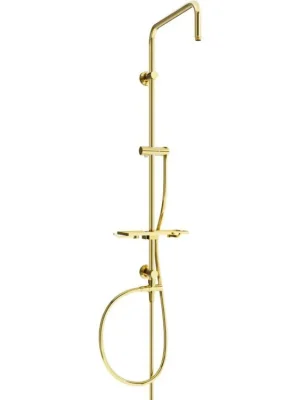 MEXEN/S - Sprchový sloup T bez baterie a bez příslušenství, zlato 7939399-50 Cenová Bomba