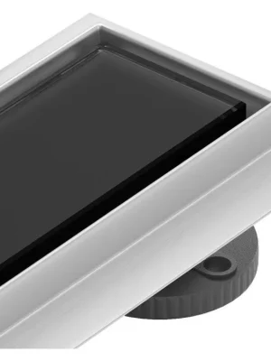 MEXEN/S - Flat 360 MGB podlahový žlab 50 cm otočný černá sklo 1026050-40 Nejlepší Volba