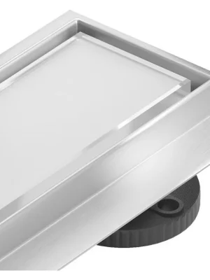 Expresní Doručení MEXEN/S - Flat MGW podlahový žlab 50 cm bílé sklo 1027050-15