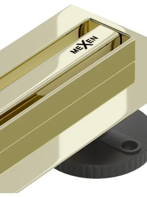 Doprava Zdarma MEXEN - Flat 360 Slim podlahový žlab 80 cm otočný zlato 1541080