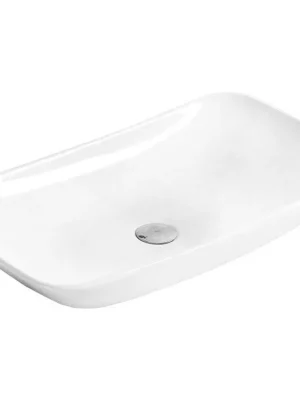 Značkový MEXEN - Nina umyvadlo na desku 69x39 cm bílá 21187000