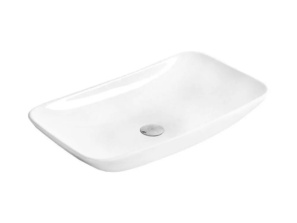 Značkový MEXEN - Nina umyvadlo na desku 69x39 cm bílá 21187000