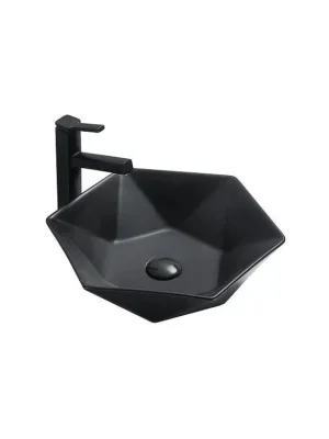 MEXEN - Mery umyvadlo na desku 48x41 cm černá matná 21984885 Koupit Online