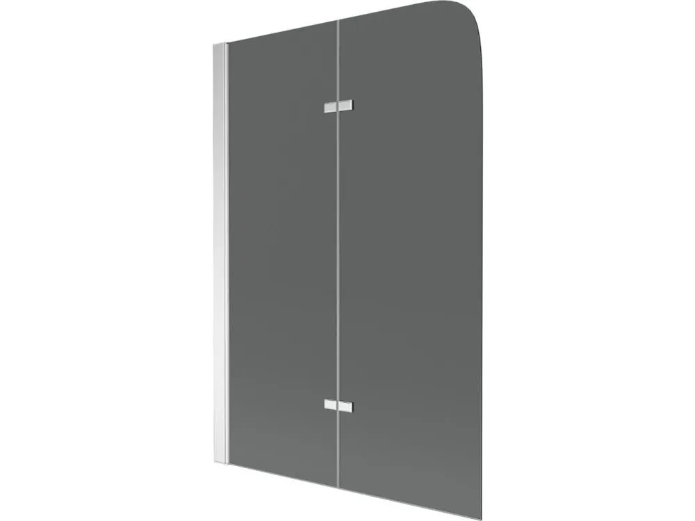 Originální MEXEN - Felix vanová zástěna 2-křídlo 100x140, grafit, chrom 890-100-002-01-40