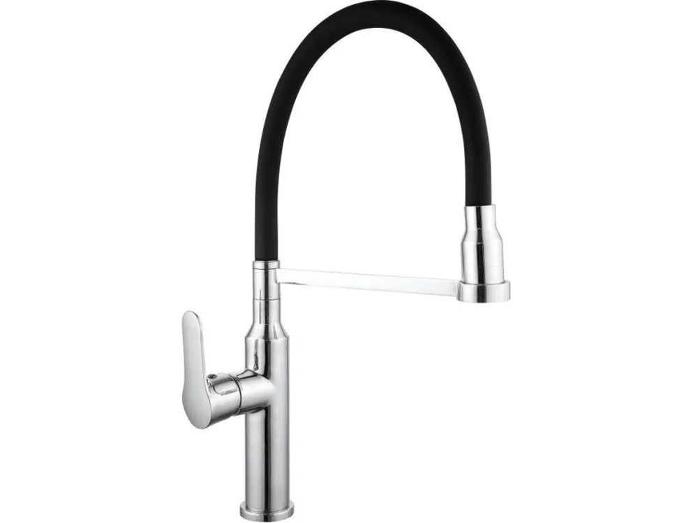 Ověřený MEXEN - Edna Dřezová baterie, chrom/černá 672900-00