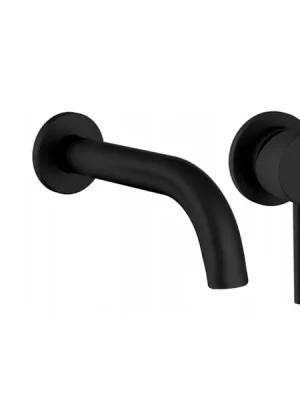 Zlevněný Podomítková umyvadlová baterie REA Lungo matná černá + BOX - BAT-B0969