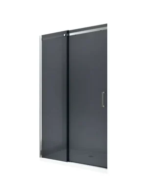 Výprodej MEXEN - OMEGA posuvné dveře 140x190 cm 8 mm chrom, grey se sadou pro niku 825-140-000-01-40