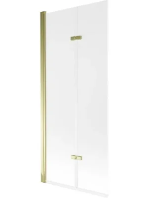MEXEN - Castor vanová zástěna 2-křídlo 80x150, dekor, zlato 892-080-002-50-30 Nejprodávanější