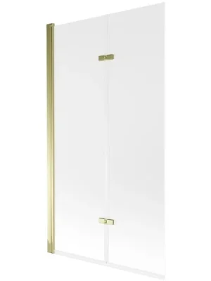 MEXEN - Castor vanová zástěna 2-křídlo 100x150, dekor, zlato 892-100-002-50-30 Novinka