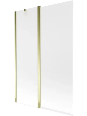MEXEN - Flip vanová zástěna 1-křídlo 120x150, dekor, zlato 894-120-101-50-30 Jen Po Omezenou Doba