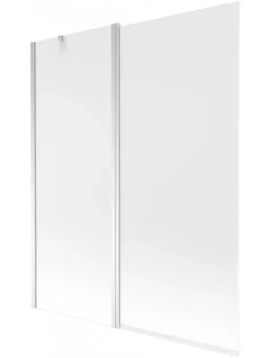 MEXEN - Flip vanová zástěna 1-křídlo 140x150, dekor, chrom 894-140-101-01-30 Cenový Hit