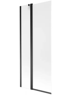 Zlevněný MEXEN - Flip vanová zástěna 1-křídlo 80 x 150, dekor, černá 894-080-101-70-30