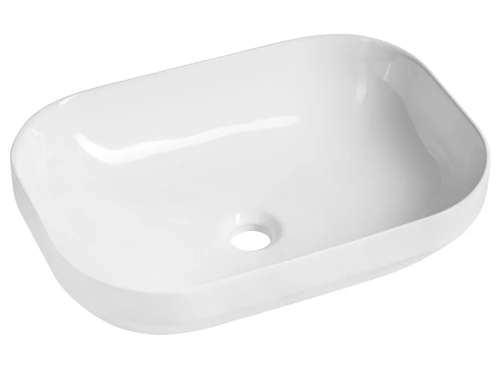 Akce Sapho EVORA keramické umyvadlo na desku 50,5x37cm, bílá AR429