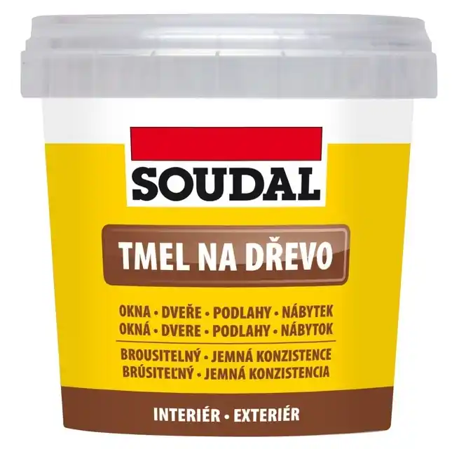 Zlevněný SOUDAL Tmel na dřevo borovice 250g