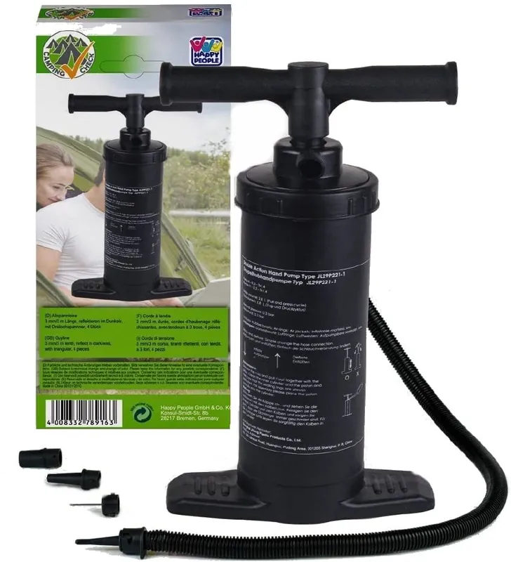 Doprava Zdarma HappyPeople 78081 Nafukovací pumpa dvoučinná 2x2100ccm