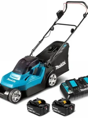 Zlevněný Makita DLM382PT2 Aku sekačka 380mm Li-ion LXT 2x18V/5,0Ah