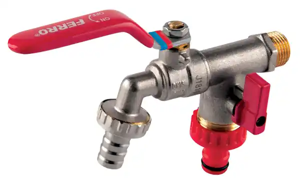 Novaservis Zahradní kulový kohout s 2 vývody F-Comfort Nejlepší Cena