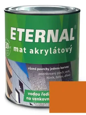Značkový AUSTIS ETERNAL mat akrylátový 0,7 kg cihlově červená 08