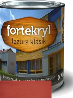 Značkový AUSTIS FORTEKRYL lazura KLASIK 0,7 kg mahagon