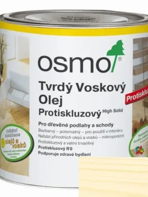 Značkový OSMO 3089 Tvrdý voskový olej protiskluzový 10 L
