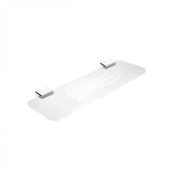 Zlevněný Nimco Kibo Koupelnová police šířka 40cm, bílá plexiglass IXI Ki X340-26