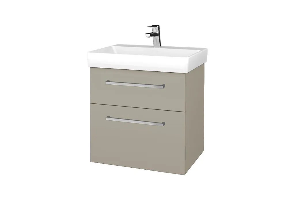 Akce Koupelnová skříňka PROJECT SZZ2 60 - M05 Béžová mat / Úchytka T04 / M05 Béžová mat