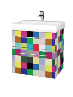 Akce Koupelnová skříňka PROJECT SZZ2 60 - IND Individual / Úchytka T02 / IND Individual