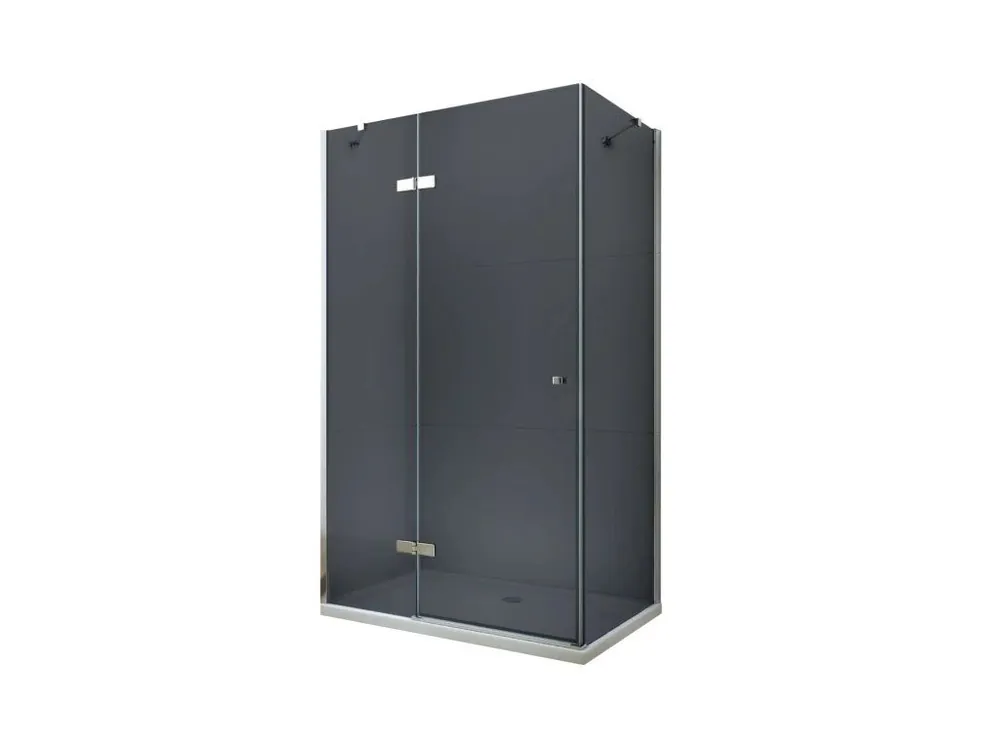 Akční Cena MEXEN/S - ROMA sprchový kout 100x70, grafit, chrom 854-100-070-01-40