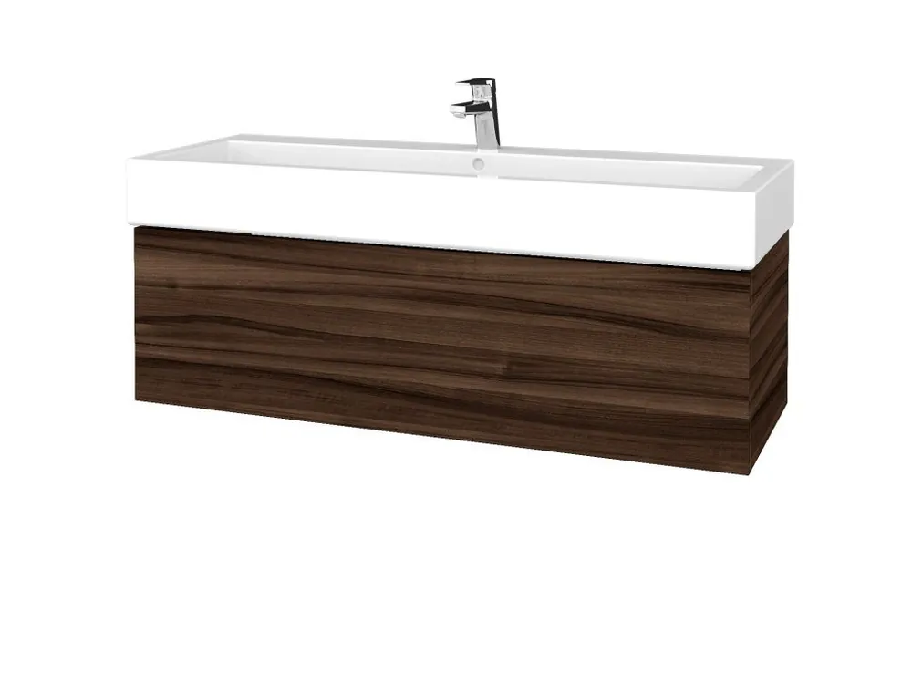 Akce Koupelnová skříňka VARIANTE SZZ 120 pro umyvadlo Duravit Vero - D06 Ořech / D06 Ořech