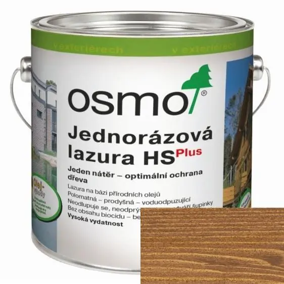 Akce OSMO 9261 Jednorázová lazura HSPLUS 2,50 L