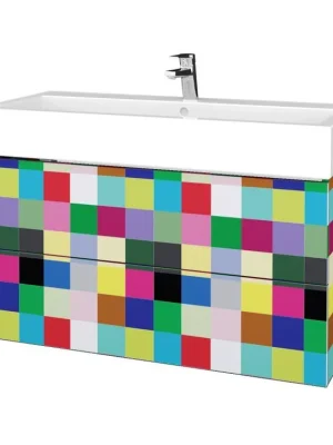 Akce Koupelnová skříňka VARIANTE SZZ2 100 pro umyvadlo Duravit Vero - IND Individual / IND Individual