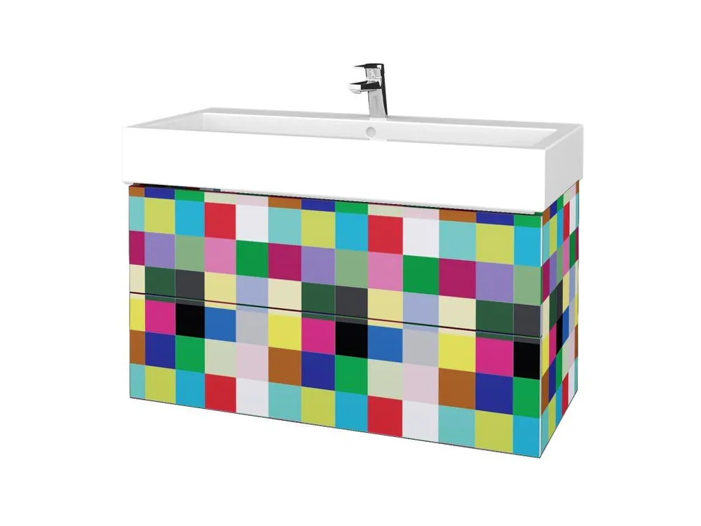 Akce Koupelnová skříňka VARIANTE SZZ2 100 pro umyvadlo Duravit Vero - IND Individual / IND Individual