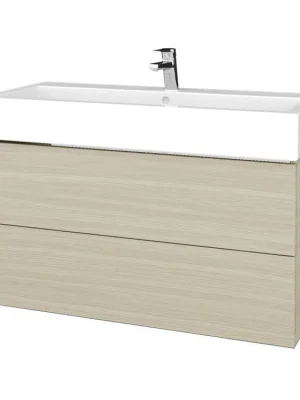 Zlevněný Koupelnová skříňka VARIANTE SZZ2 100 pro umyvadlo Duravit Vero - D04 Dub / D04 Dub