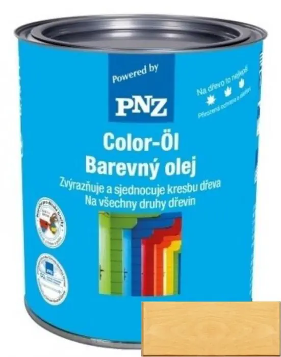 Zlevněný PNZ Barevný olej bambusgelb-limba / bambusová žlutá limba 0,75 l