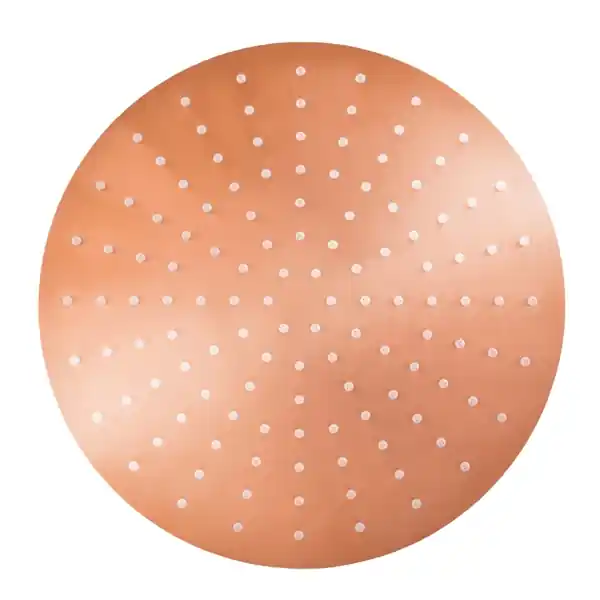 Značkový Rav Slezák Hlavová sprcha kulatá kovová ø 30cm s 4-otvorovými tryskami zlatá růžová lesklá