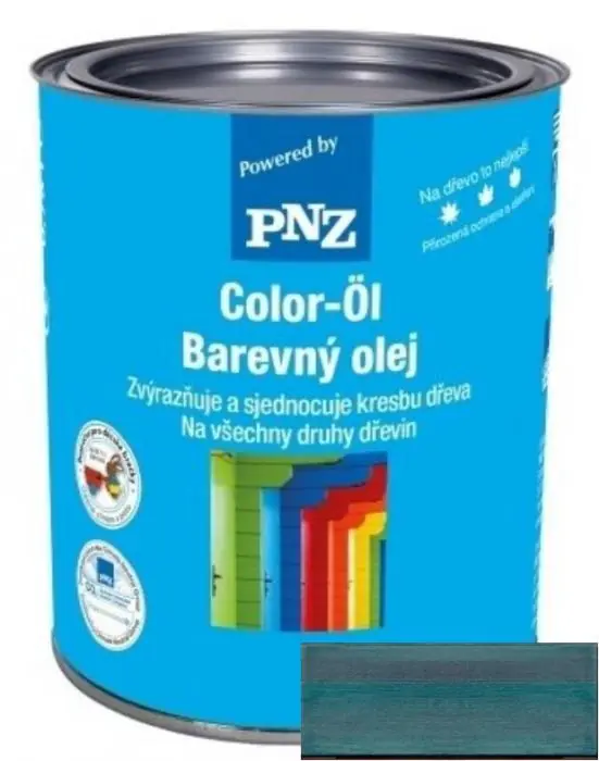 Akce PNZ Barevný olej petrolblau / petrolejová 0,25 l