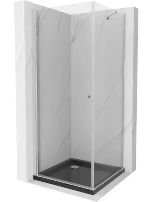 Zlevněný MEXEN/S - Pretoria sprchový kout 70x70, transparent, chrom + sprchová vanička včetně sifonu 852-070-070-01-00-4070