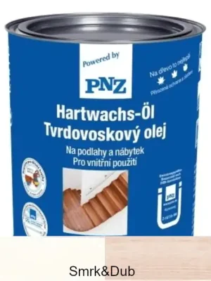 Zlevněný PNZ Tvrdovoskový olej barevný na podlahy weiß / bílá 0,75 l