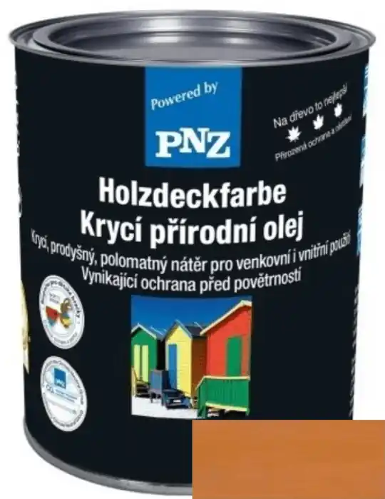Značkový PNZ Krycí přírodní olej fichten-gelb / smrk-žlutá 2,5 l