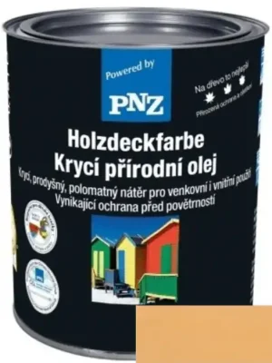 Akce PNZ Krycí přírodní olej sonnengelb / světle žlutá 0,75 l