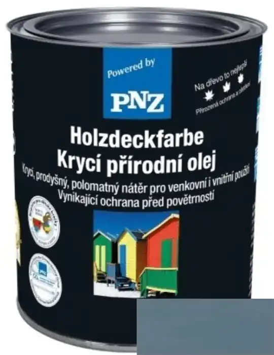 Značkový PNZ Krycí přírodní olej taubenblau / holubice modrá 2,5 l