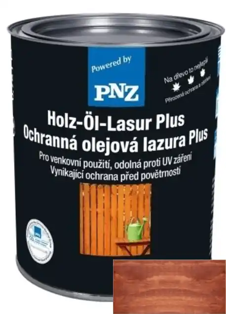 Značkový PNZ Olejová lazura PLUS mahagoni / mahagon 5 l