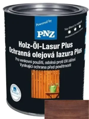Zlevněný PNZ Olejová lazura PLUS palisander / palisandr 0,75 l
